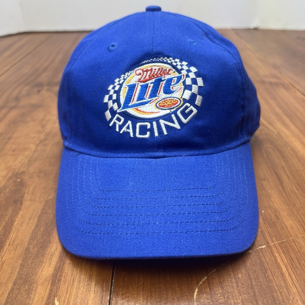 Miller Lite Racing Team #2 Kurt Busch Hat Cap PENSKE NASCAR Race DAYTONA Dad Hat